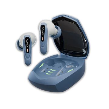 ACwO DwOTS Zing Wireless Earbuds with 32dB ANC, LED Lights & 55H Playtime | BT v5.4 | HYPERBOOST™ Fast Charging