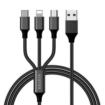 BESTOR® 3-in-1 Multi Charging Cable