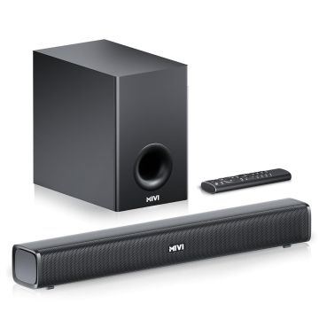 Mivi Fort Hip-Hop 1000 Soundbar 2.1 Channel (180W, BT5.3)
