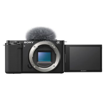 Sony Alpha ZV-E10 Mirrorless Vlog Camera Body (24.2MP, 4K)
