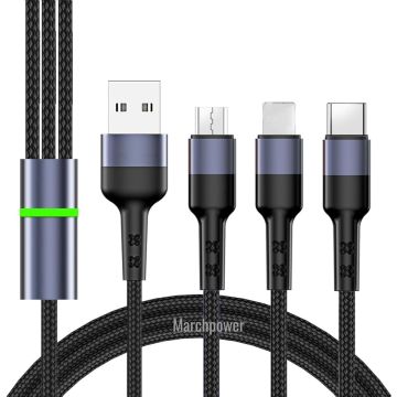 Alitayee 3 in 1 USB Fast Charging USB Cable