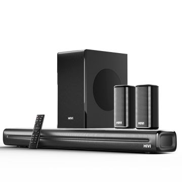 Mivi Fort Hip-Hop 6000 Soundbar 5.1 Channel (600W, BT5.3)