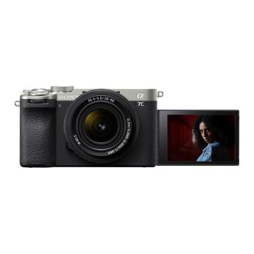 Sony Alpha ILCE-7CM2L Mirrorless Vlog Camera (33MP, 28-60mm, Silver)