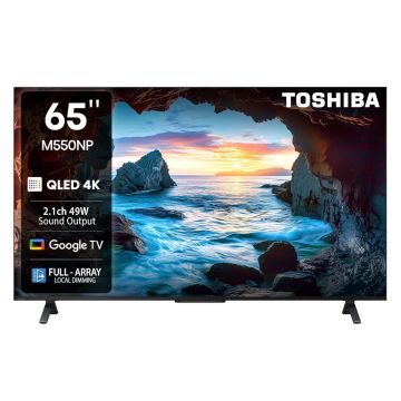 Toshiba 65" M550NP Series 4K Smart QLED Google TV – 65M550NP
