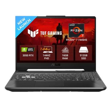 ASUS TUF A15 (2025) Gaming Laptop – AMD Ryzen 7, RTX 3050, 16GB DDR5, 512GB SSD